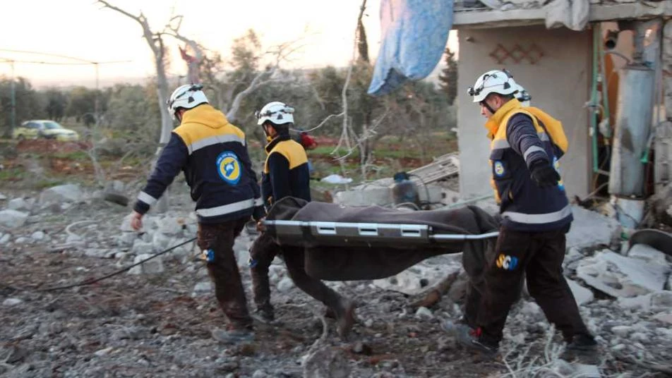 ضحايا بقصف مجهول على معرة مصرين شمال إدلب