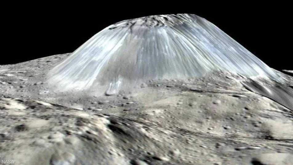 ناسا تنشر صورة فريدة من نوعها التقطت على كوكب "سيريس"
