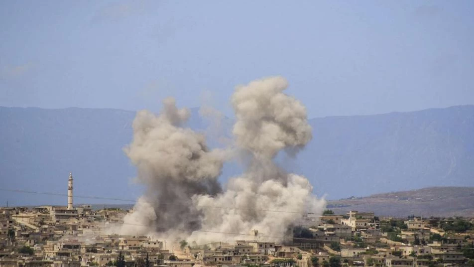 ضحايا من المدنيين بقصف لميليشيا أسد على مدينة أريحا بإدلب