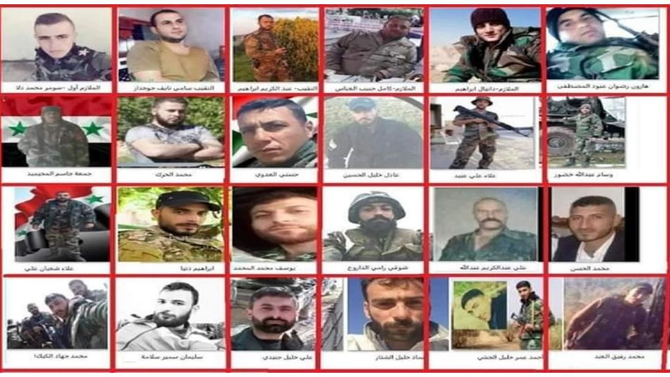 بـ الأسماء.. مقتل 37 عنصراً من ميليشيا أسد في عملية واحدة للفصائل بريف إدلب