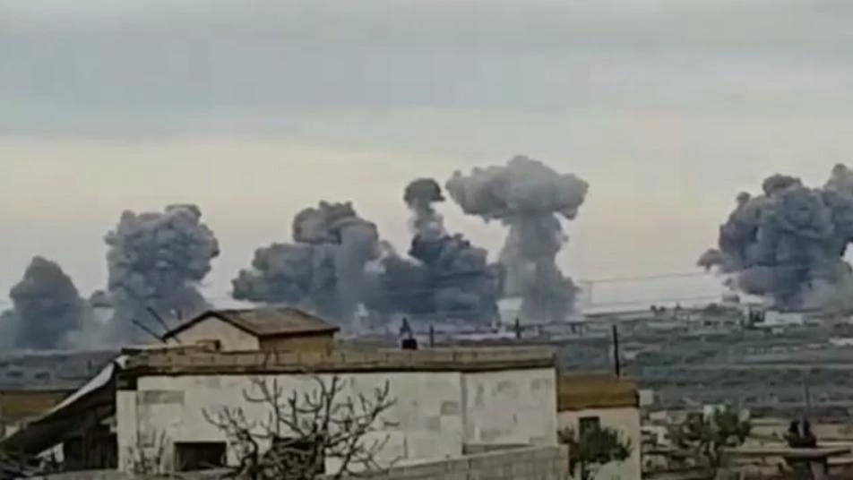 ميليشيا أسد تواصل القصف الجوي والمدفعي على إدلب