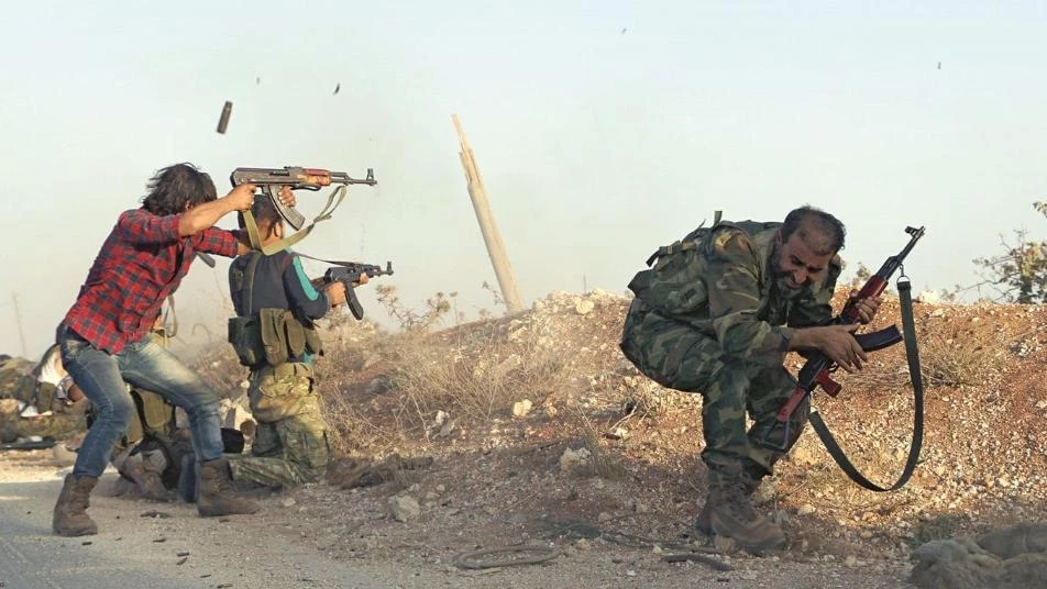 اشتباكات بين ميليشيات "الأمن العسكري" و"الفيلق الخامس" في بلدة صيدا بدرعا