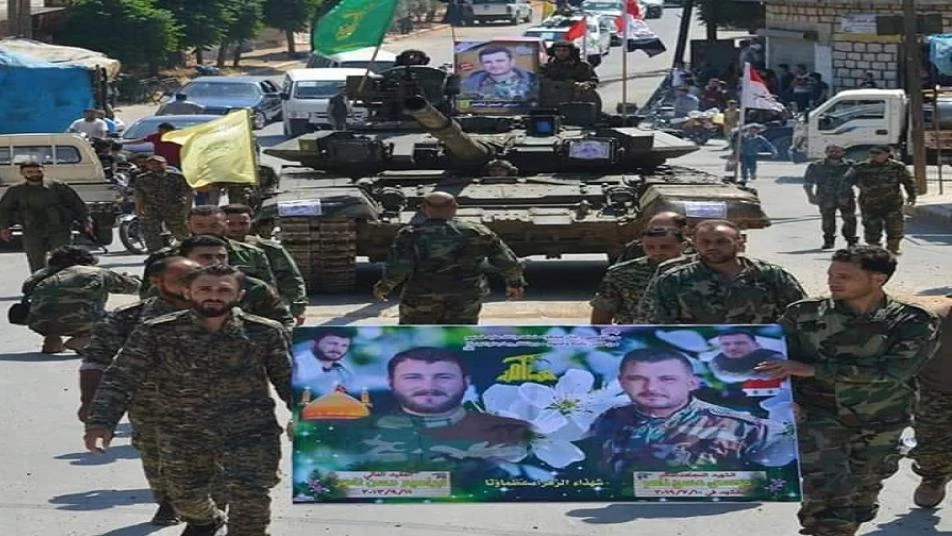 مصرع "أسد الدبابات" في ميليشيا "حزب الله" بمعارك ريف حماة (صور)