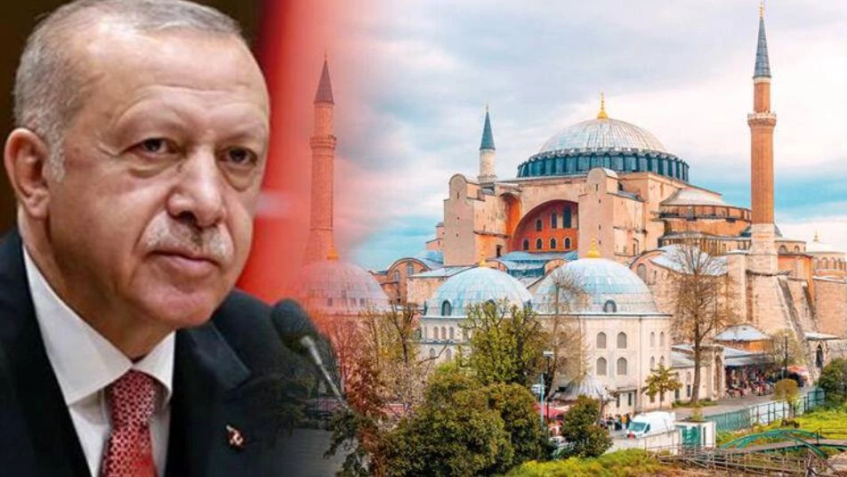 أردوغان يلمّح باستفتاء شعبي لتحويل متحف آيا صوفيا إلى مسجد