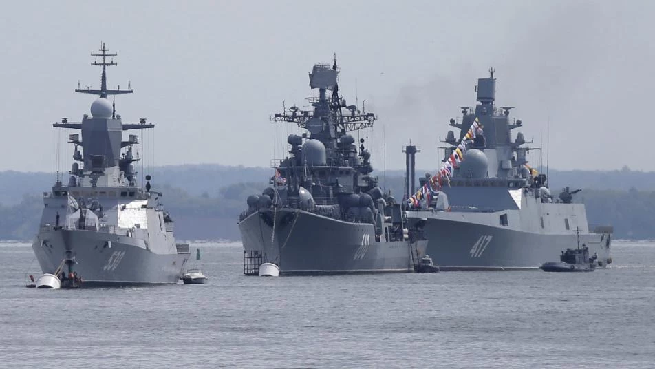 مناورات عسكرية روسية في بحر اليابان