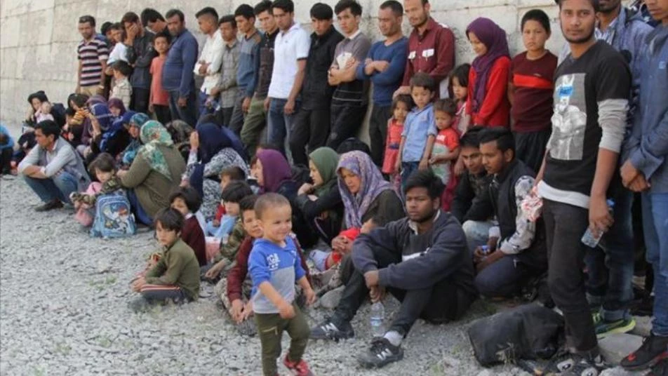 ضبط حوالي 200 مهاجر غير نظامي شرقي تركيا