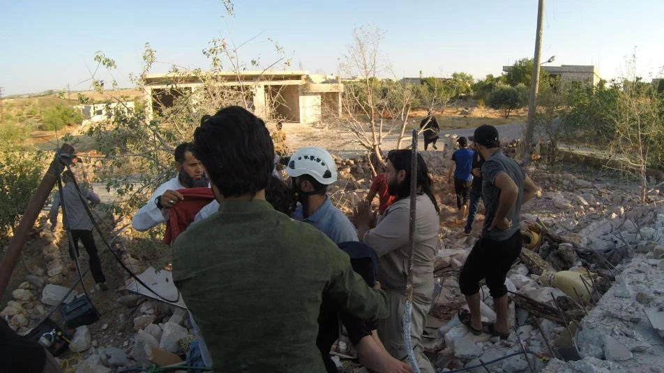 مجزرة جديدة لميليشيا أسد جنوب إدلب وإسرائيل تستهدف موقعاً حساساً غرب حمص (فيديو)