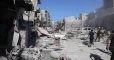 مقتل 20 مدنياً بقصف روسي على مدينة معرة النعمان (فيديو)