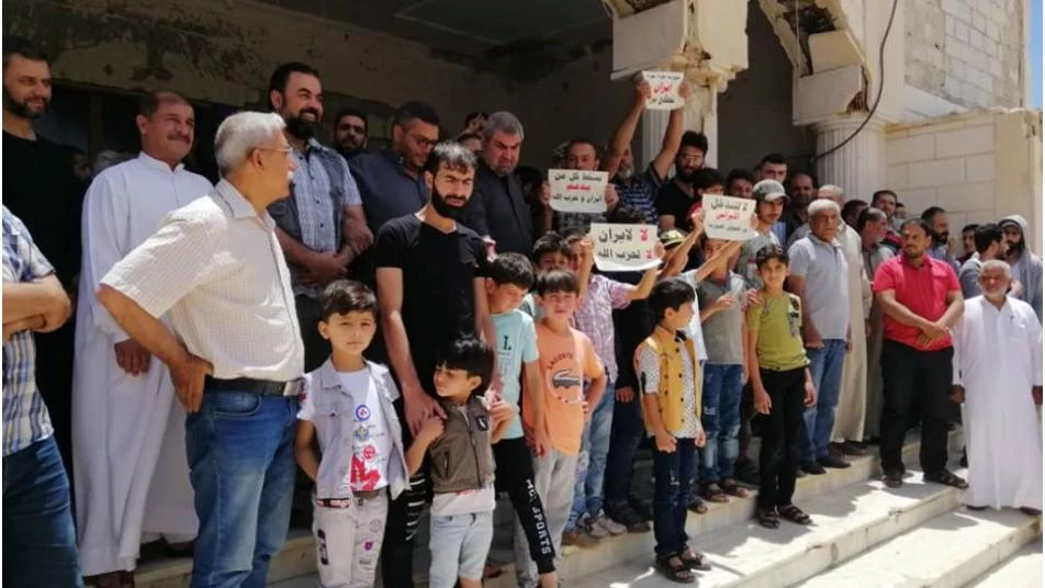 متظاهرون في درعا: بشار أسد مجرم ونريد إسقاطه