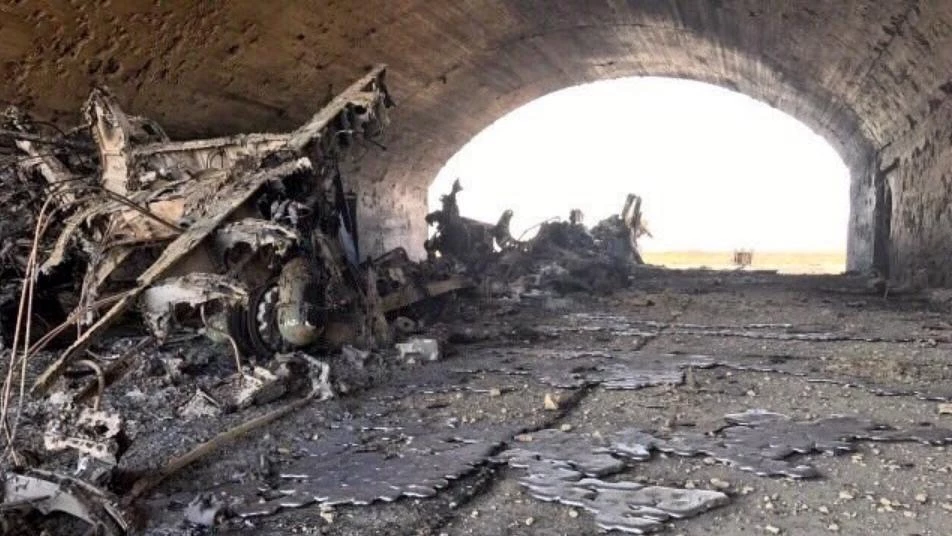 انفجار يفتك بميليشيات أسد في مطار الشعيرات شرق حمص
