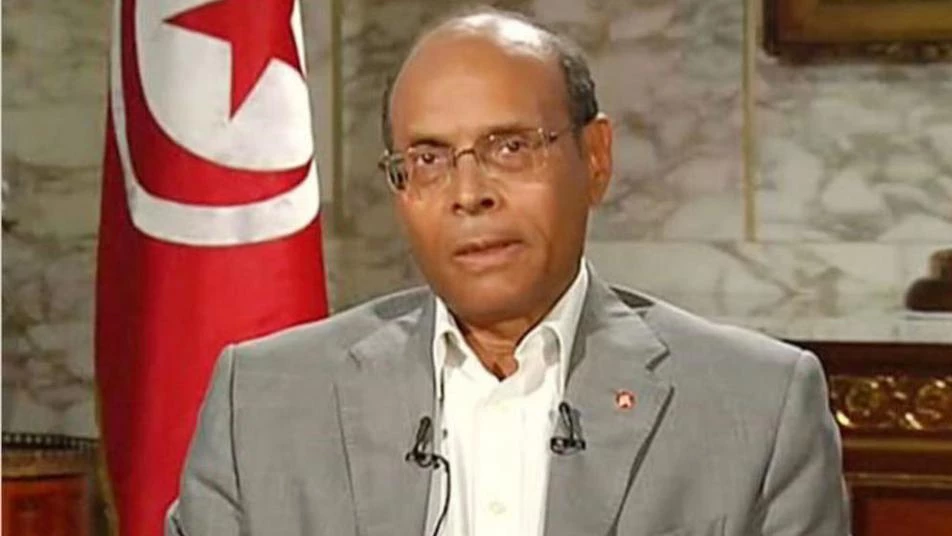 المرزوقي يعلن عزمه الترشح للانتخابات الرئاسية المبكرة في تونس 