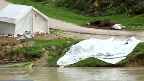 نذر كارثة تلوح بسبب فيضان نهر العاصي غرب إدلب.. هل يمكن تفاديها؟