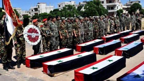 بينهم عميد.. عشرات القتلى والجرحى لميليشيا الأسد في البادية