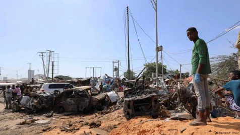 Massive car bomb kills at least 76 in Mogadishu