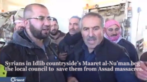 Syrians in Idlib’s Maaret al-Nu’man beg local council to move them from hell
