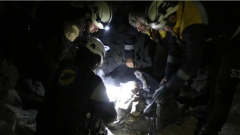 Assad-Russian night aerial attacks kill civilians in eastern Idlib