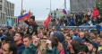Russian police detain demonstrators, including female activists