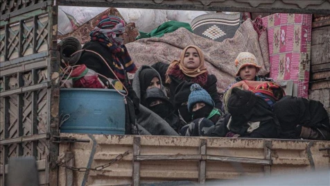 Northwest Syria exodus tops 800,000