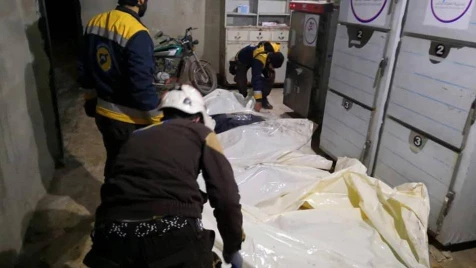 SNHR: Russia committed 8 massacres, killed 115 Syrians since January 12