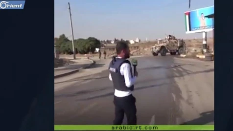 US troops convoy crosses into Qamishli through Assad checkpoint