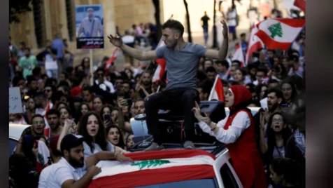 Protesters block Lebanon roads after Aoun urges them to go home