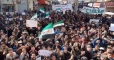 Idlib demonstrators call international community to stop Russia’s slaughtering of civilians in Syria
