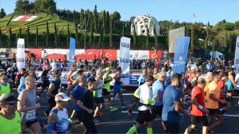 Intercontinental marathon takes place in Istanbul