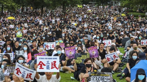 Hong Kong to end year with multiple protests