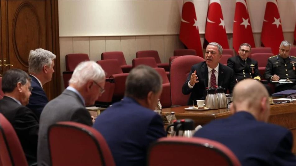 Turkish defense minister met US security advisor