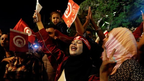 Saied supporters hail revival of Tunisia's 2011 revolution