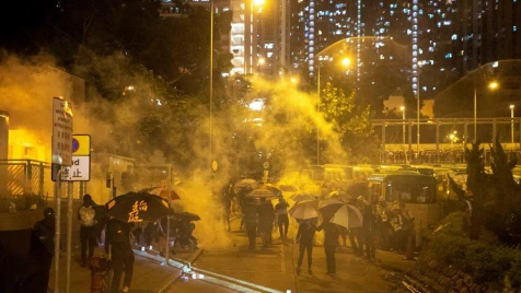 Metro, shops shut in Hong Kong after violence