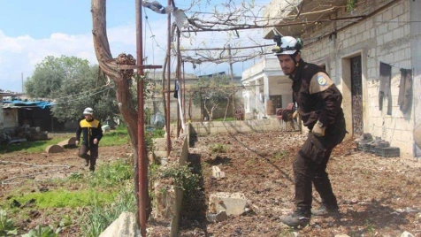 Assad shells kill civilian in Hama countryside's Hewash   