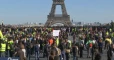 Twentieth round of French yellow vests protests end at Trocadero