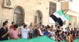 Syrians in Idlib's Sarmada stage sit-in to revive Syrian revolution