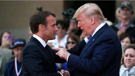 Trump accuses Macron of sending 'mixed signals' to Iranian regime