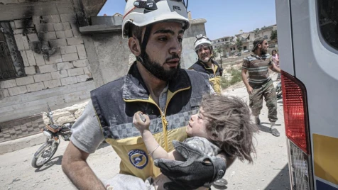 Slaughter of innocent children in Syria