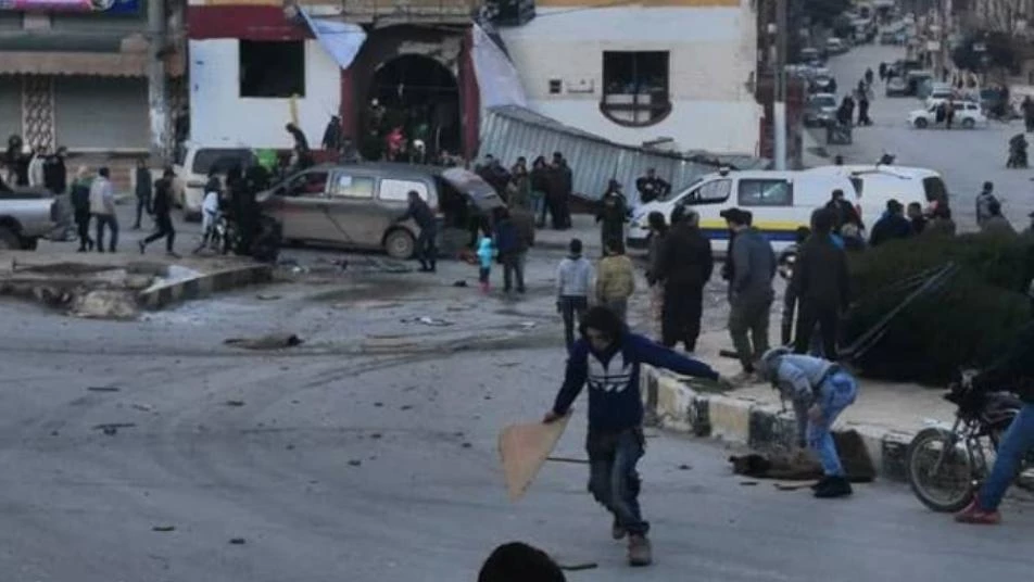 Explosion rips through Idlib city (video)