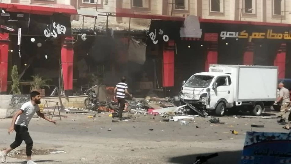 Motorbike bomb explodes in Afrin 