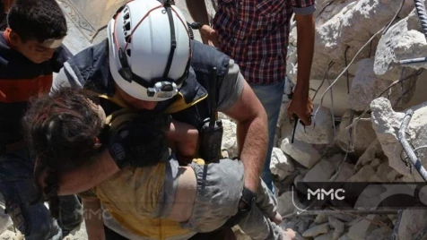 Monday Idlib death toll exceeded 50 civilians following Assad-Russian airstrikes