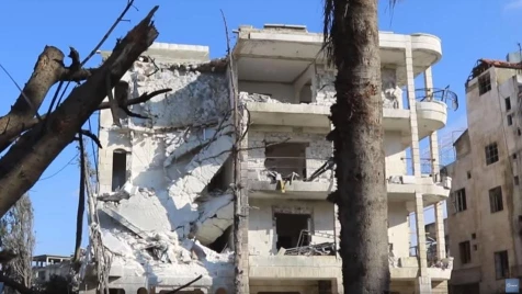 Orient visits scene of Idlib explosions