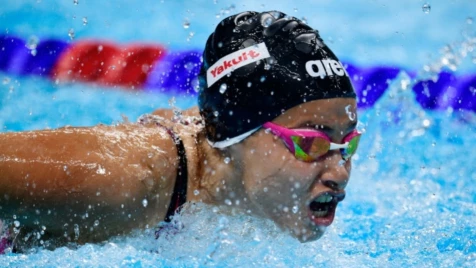 Syrian refugee swimmer Mardini rising fast after fleeing war