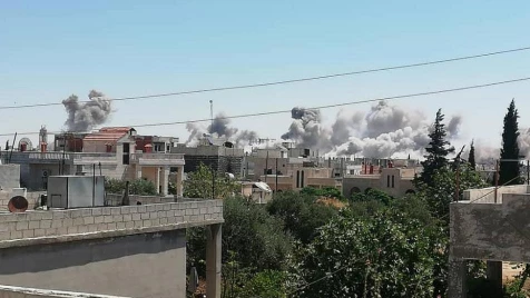Russian-Assad airstrikes kill at least 18 civilians in Idlib and Hama countryside 