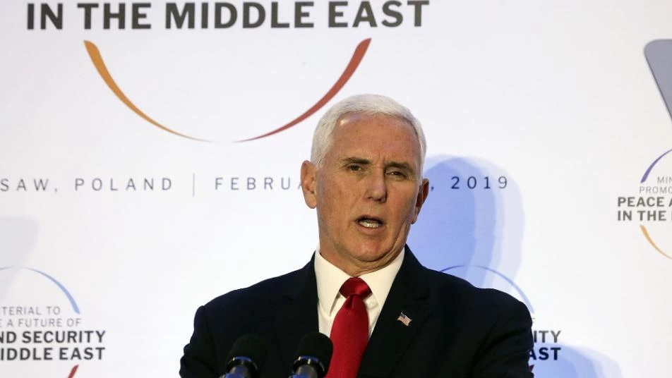 Pence calls on EU to withdraw from Iran nuclear deal
