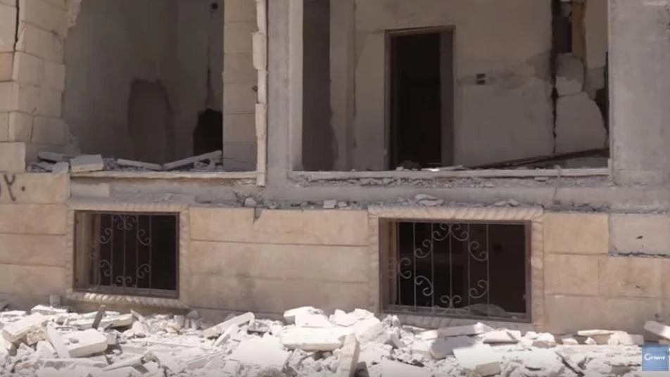 Orient News visits scene of Assad shelling in Aleppo’s Kafr Hamra