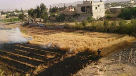 Assad militias shell DMZ in Hama countryside