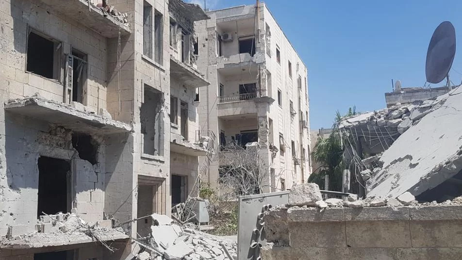 Russian warplanes attack Idlib city