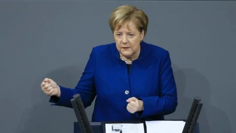 Contradicting Trump, Merkel says ISIS not defeated