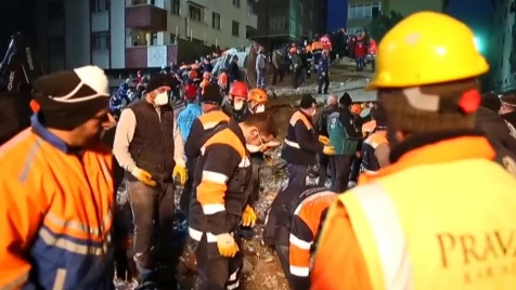 Building collapse leaves 3 dead in Istanbul