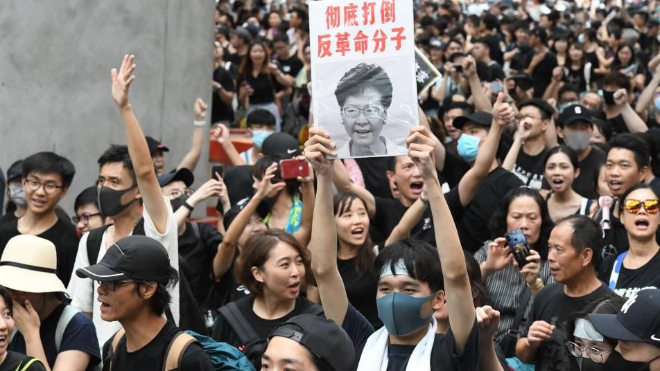 Hong Kong leader says extradition bill 'dead'
