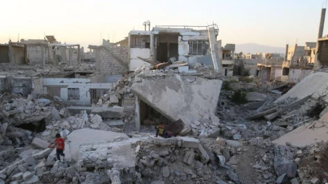 Why owners sell destroyed houses in Ghouta
